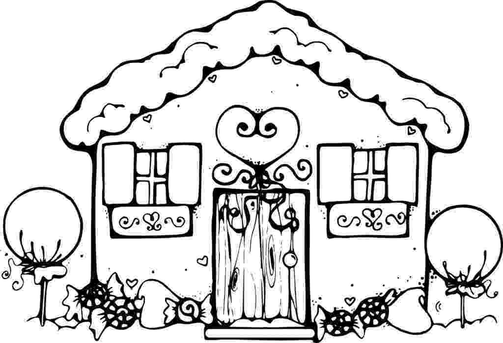 gingerbread house coloring page gingerbread house printable library coloring pages house page gingerbread coloring 