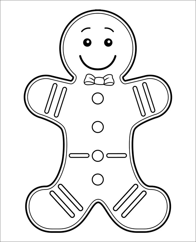 gingerbread man coloring free gingerbread coloring pages to kids cartoon coloring gingerbread man coloring 