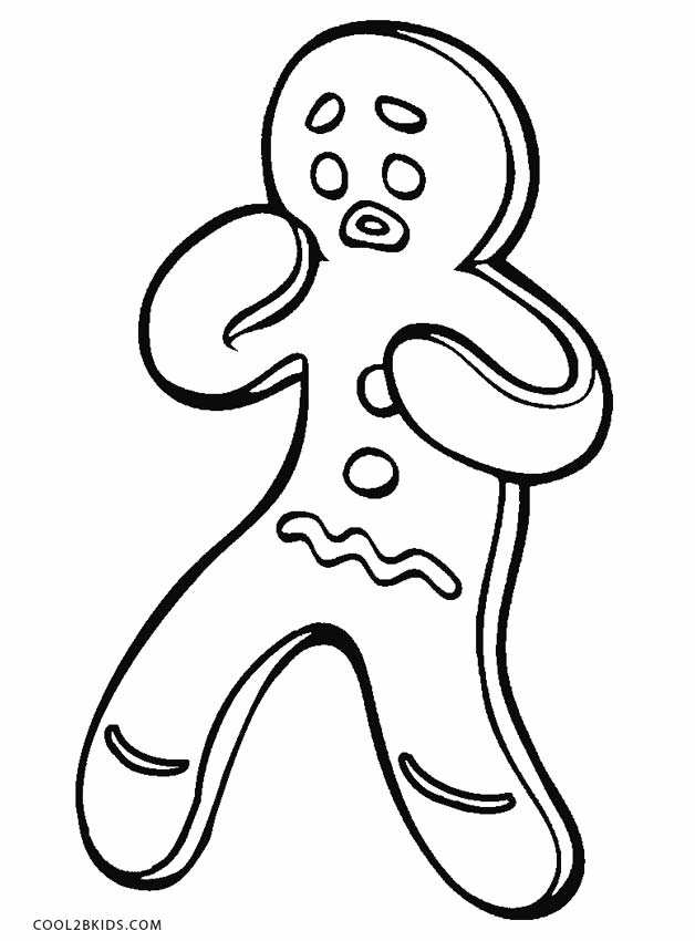 gingerbread man coloring free printable gingerbread man coloring pages for kids gingerbread man coloring 1 2