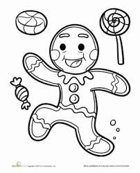 gingerbread man coloring free printable gingerbread man coloring pages for kids gingerbread man coloring 1 3