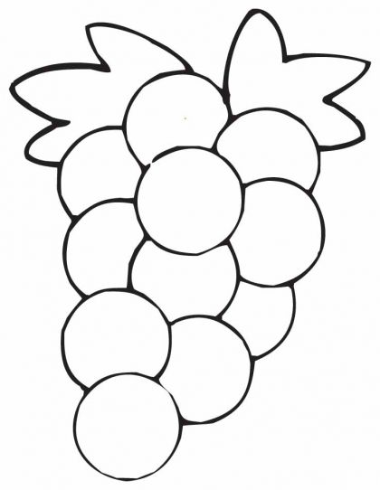 grapes to color drawing grapes coloring pages color luna to color grapes 