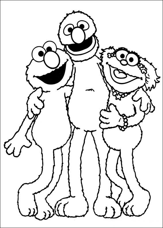 grover coloring page 24 free printable halloween coloring pages for kids coloring grover page 