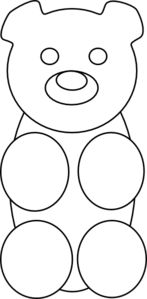 gummy bear sketch gummy bear drawing at getdrawingscom free for personal sketch gummy bear 