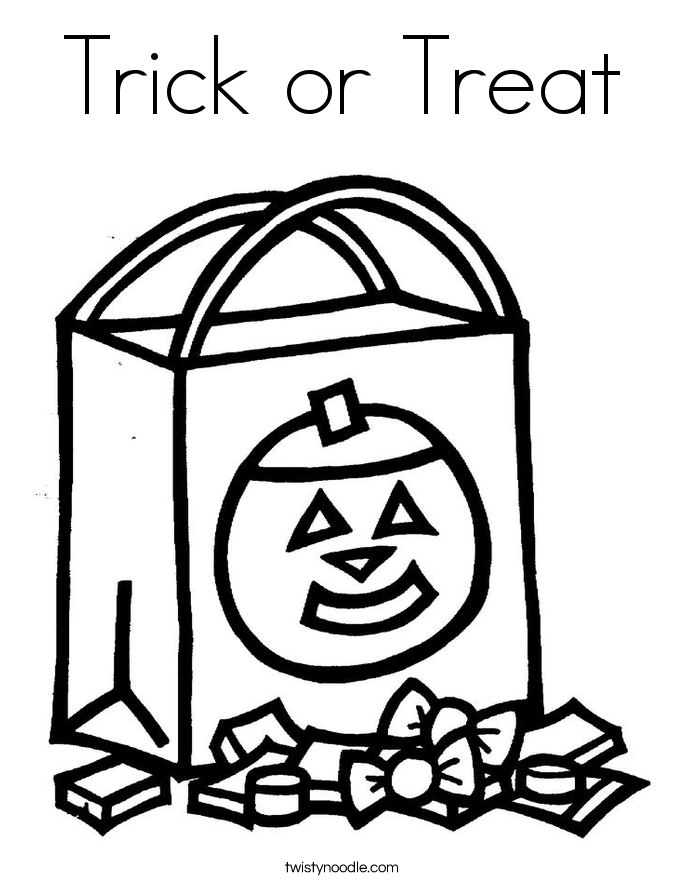 halloween coloring pages trick or treat halloween coloring pages free printable pdf from trick treat coloring halloween pages or 
