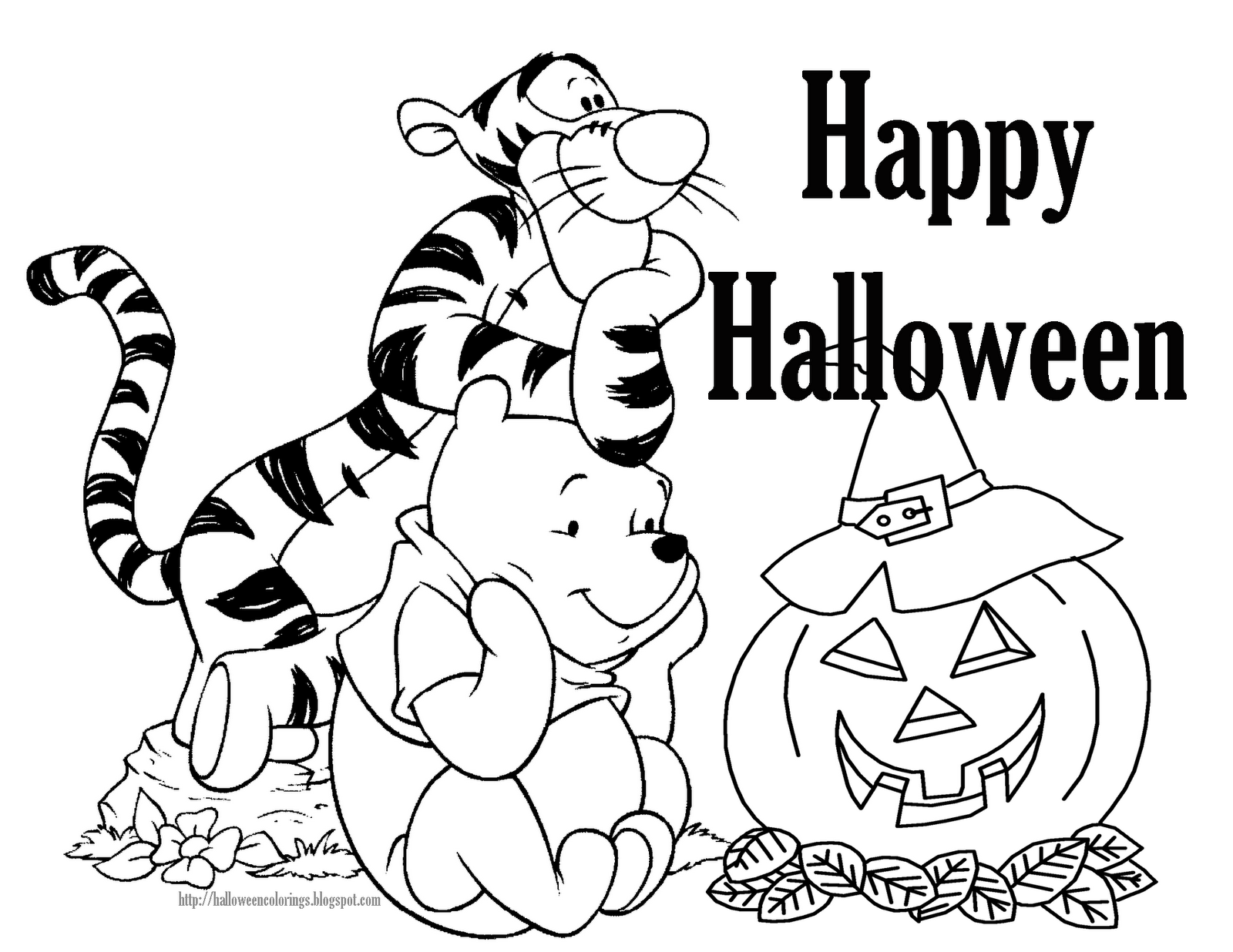 halloween pictures to color free disney halloween coloring pages lovebugs and postcards to pictures color halloween 
