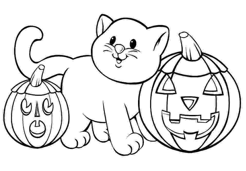 halloween pictures to color hello kitty halloween coloring pages minister coloring to color halloween pictures 