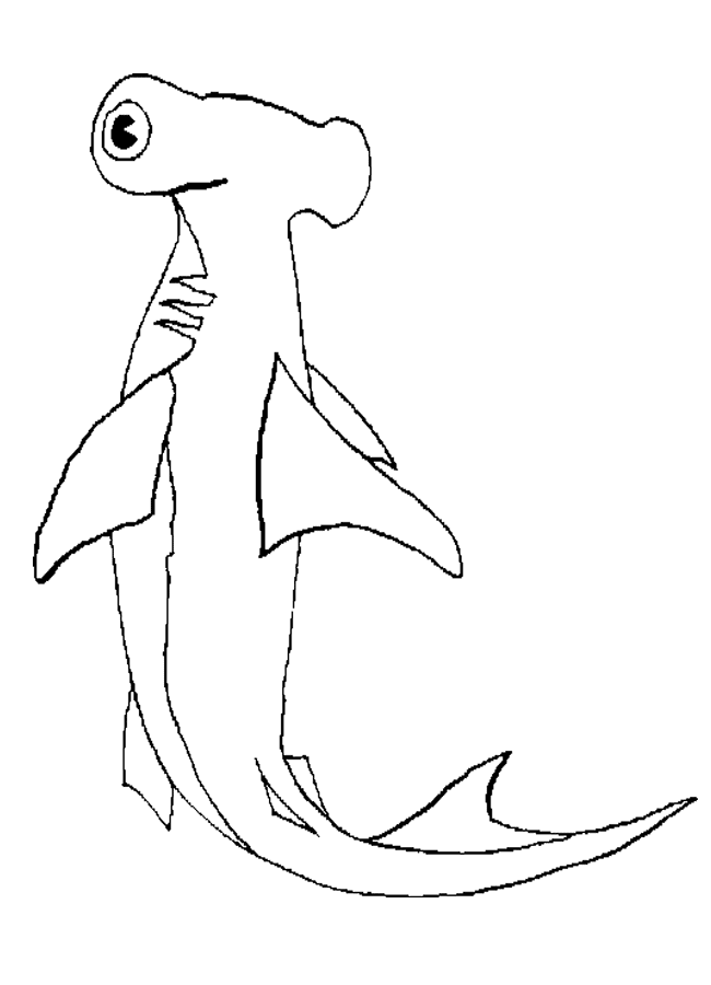 hammerhead shark coloring pages to print hammerhead shark free coloring pages print coloring to pages shark hammerhead 