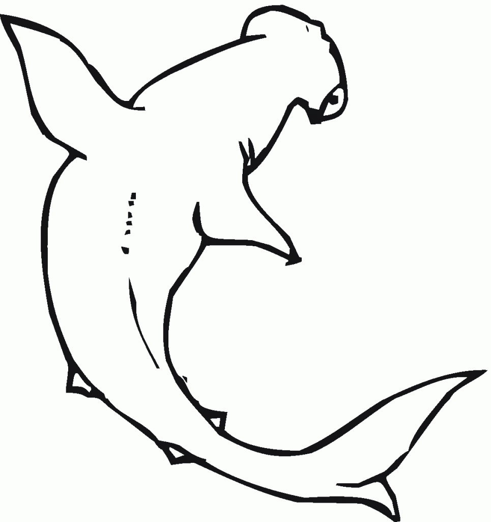 hammerhead shark coloring pages to print hammerhead shark hawaiian coloring pages print coloring pages shark to coloring print hammerhead 