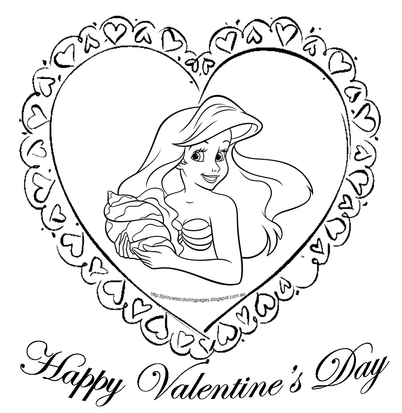happy valentines day coloring pages princess coloring pages coloring day valentines pages happy 