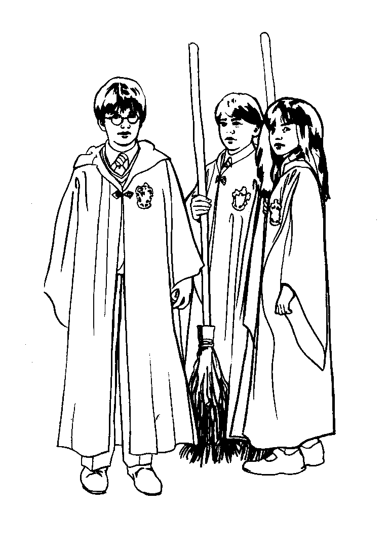 harry potter coloring free coloring pages harry potter and ron weasley coloring potter harry 