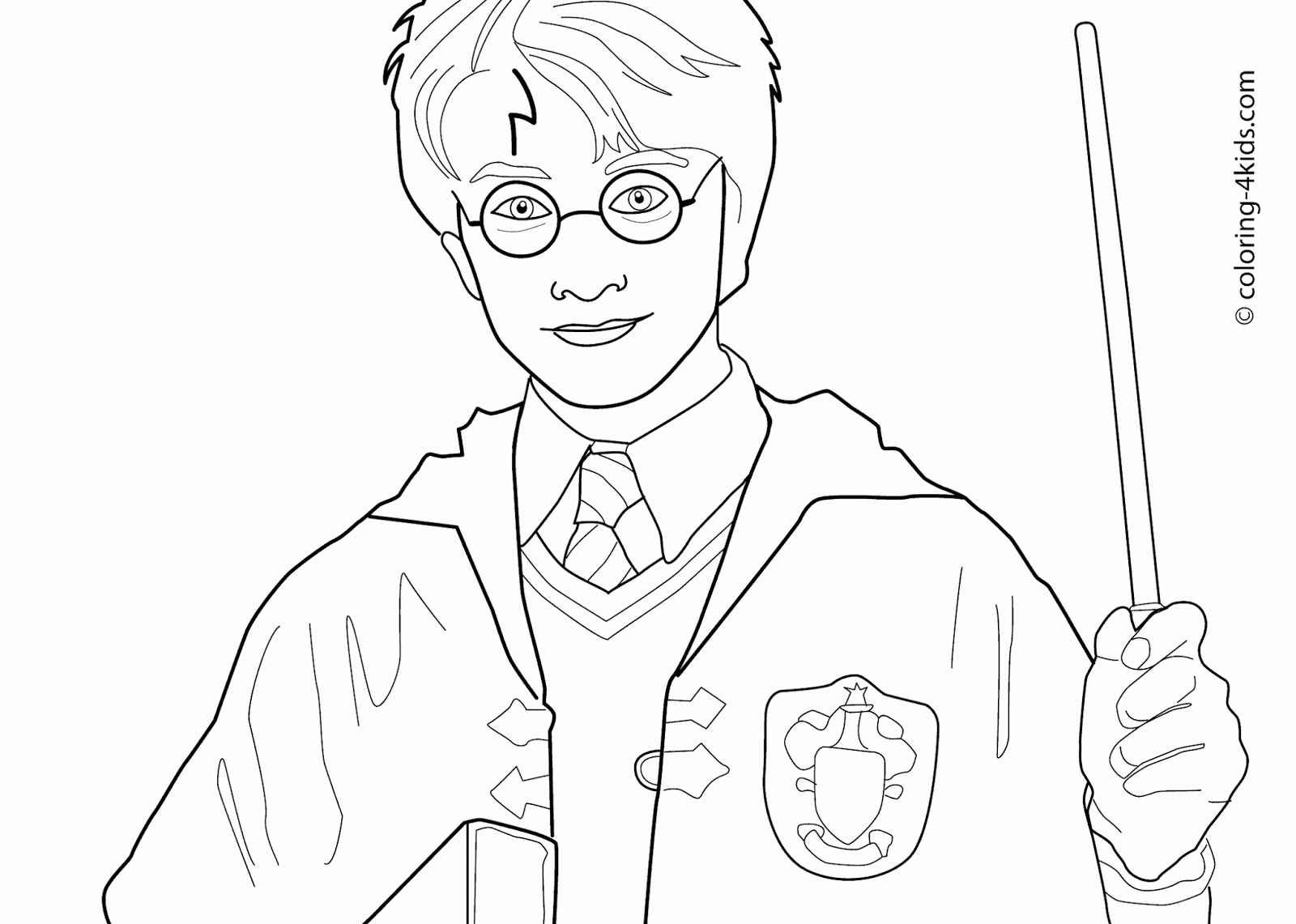harry potter coloring free printable harry potter coloring pages for kids harry potter coloring 1 2