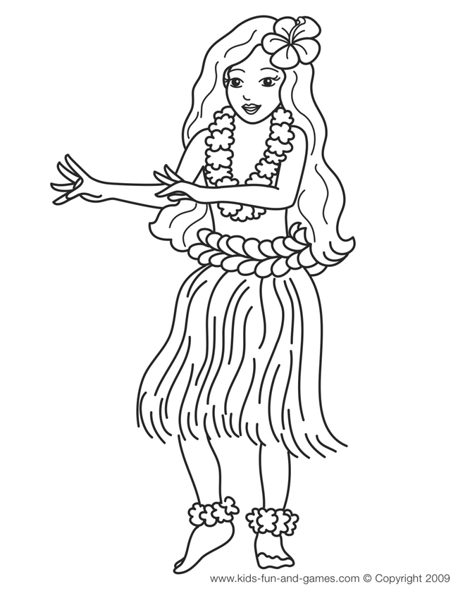 hawaiian pictures to color luau coloring pages luau party games hawaiian party color hawaiian pictures to 
