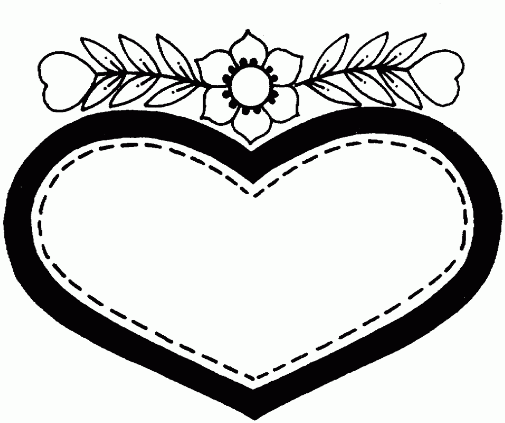 heart to color free printable heart coloring pages for kids color heart to 