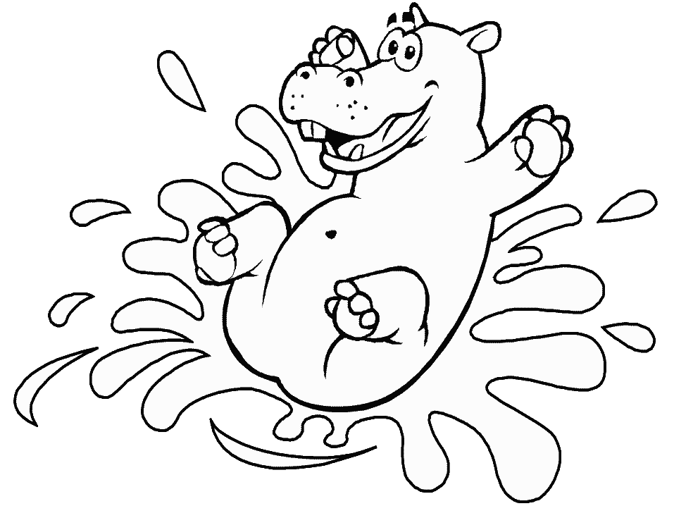 hippopotamus coloring pages printable hippo coloring pages for kids cool2bkids pages coloring hippopotamus 