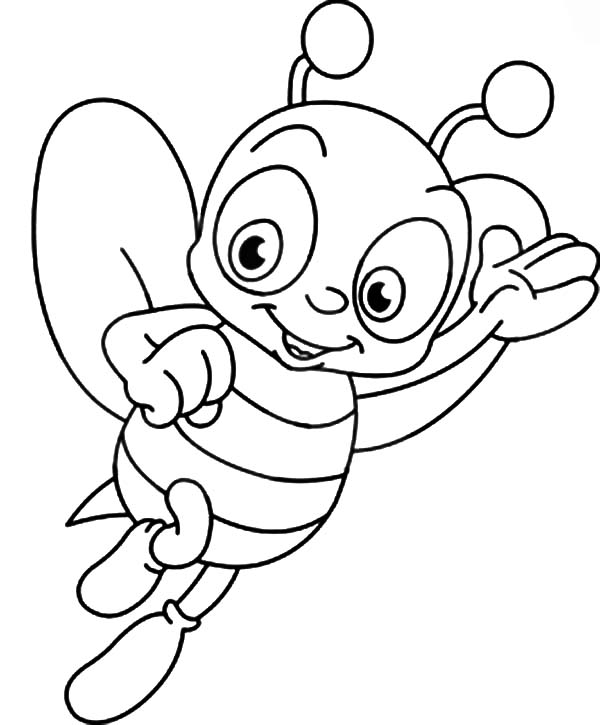 honey bee coloring page 60 best bee coloring pages images on pinterest page bee coloring honey 