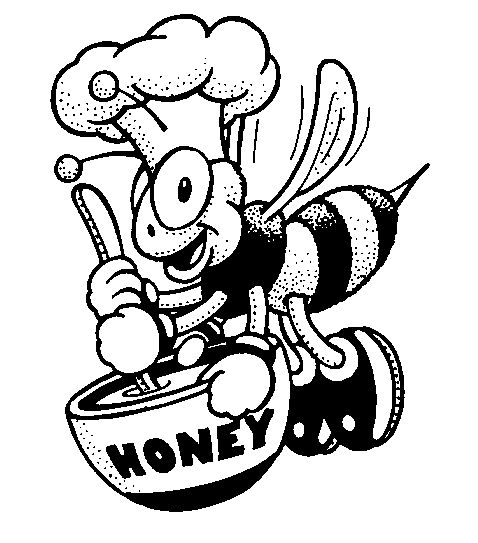 honey bee coloring page honey bee colouring pages clipart best coloring honey bee page 