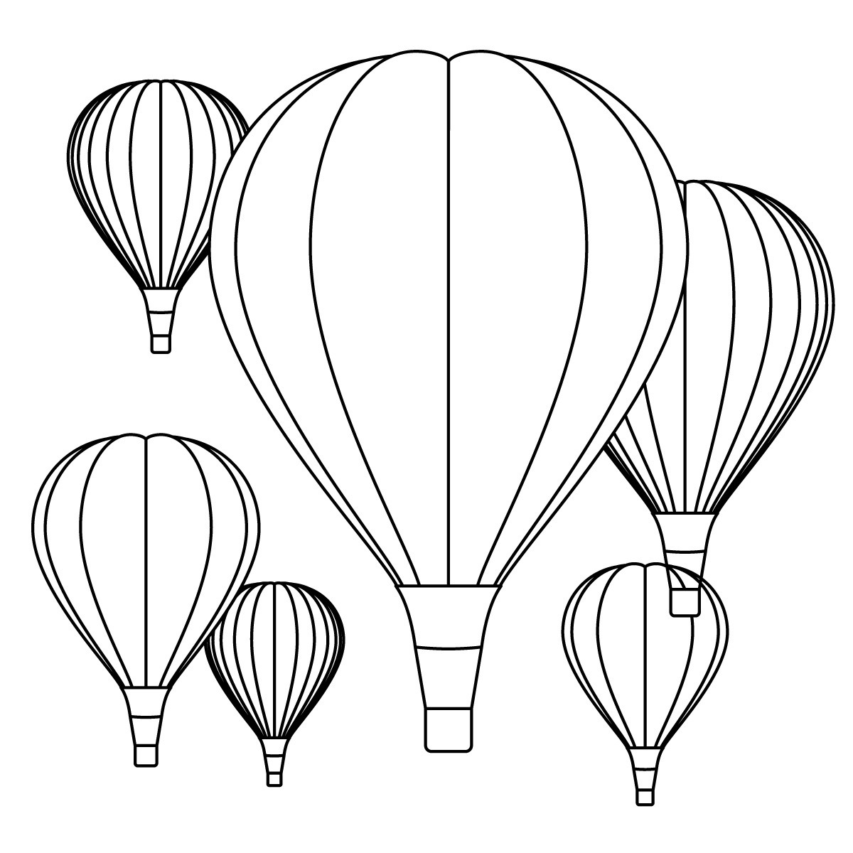 hot air balloon coloring pages hot air balloon coloring pages printable free coloring coloring air pages hot balloon 