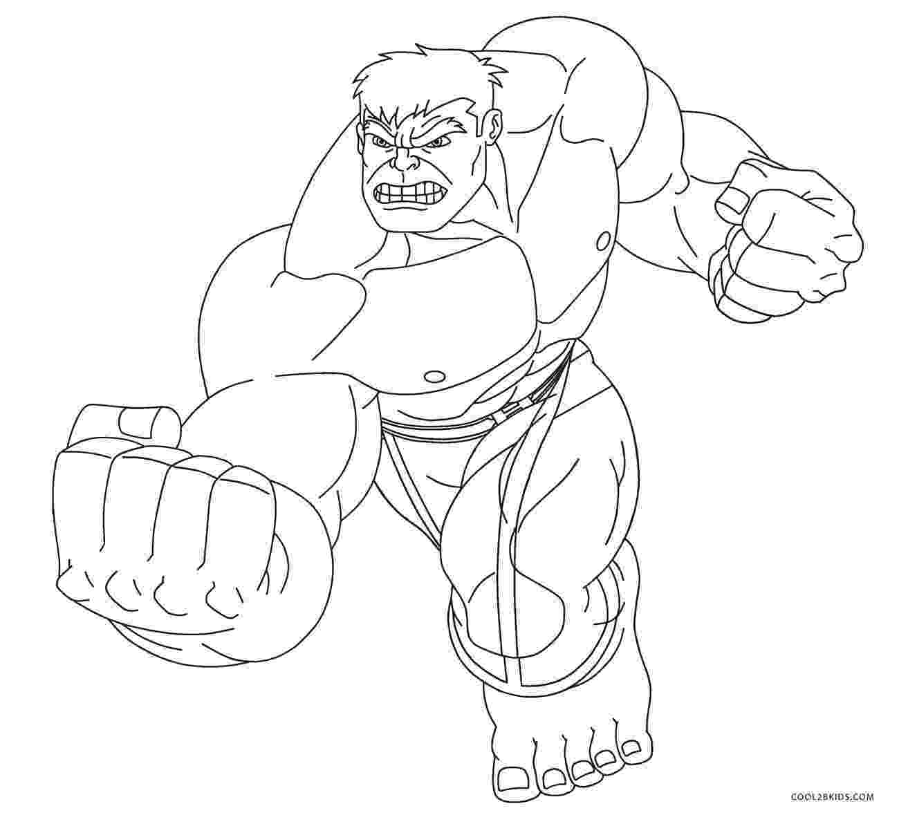 hulk coloring pages to print free hulk cartoon drawing at getdrawingscom free for pages to coloring free hulk print 
