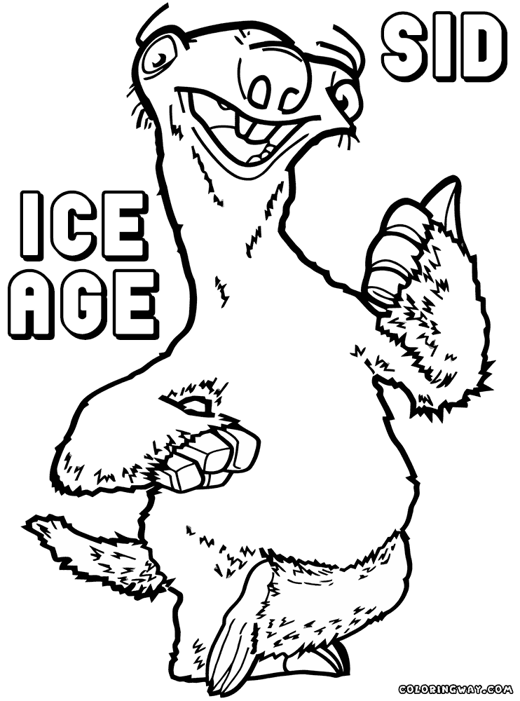 ice age printables ice age coloring pages age printables ice 