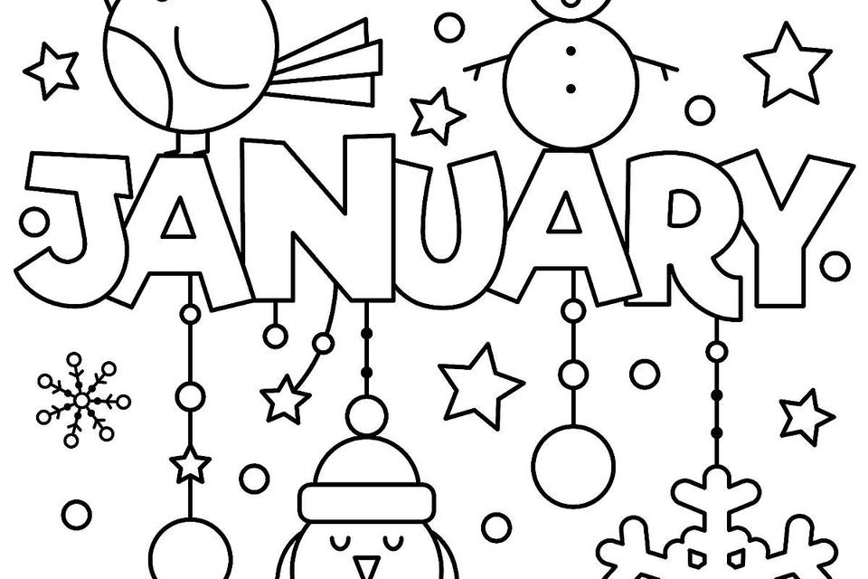 january coloring pages new year january coloring pages printable fun to help coloring january pages 