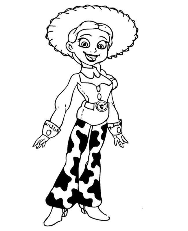 jessie coloring page 36 best 3 anos biel images on pinterest toy story party coloring page jessie 