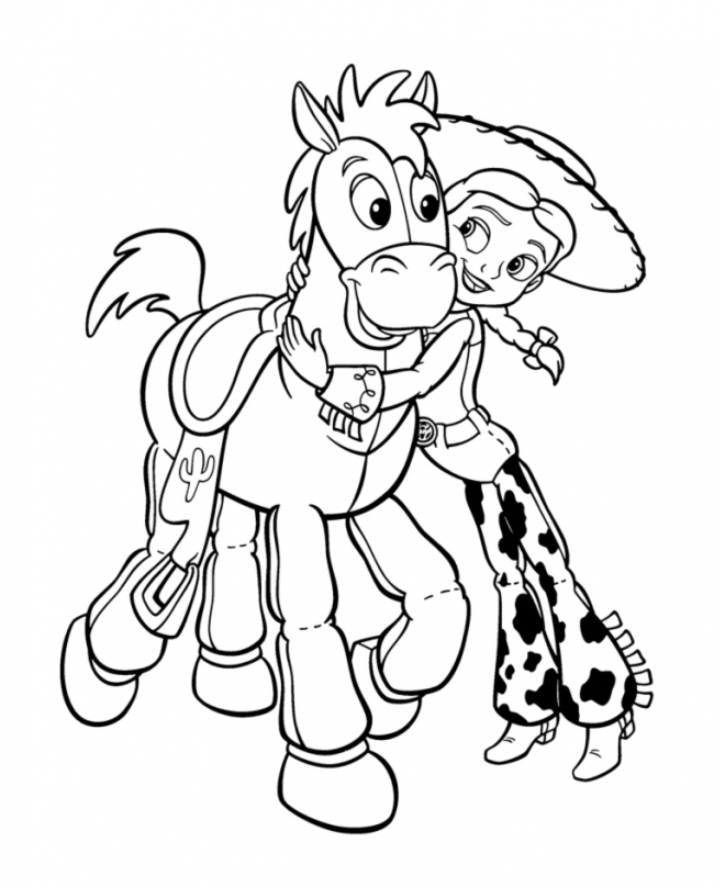 jessie coloring page disney coloring pages best coloring pages for kids jessie page coloring 