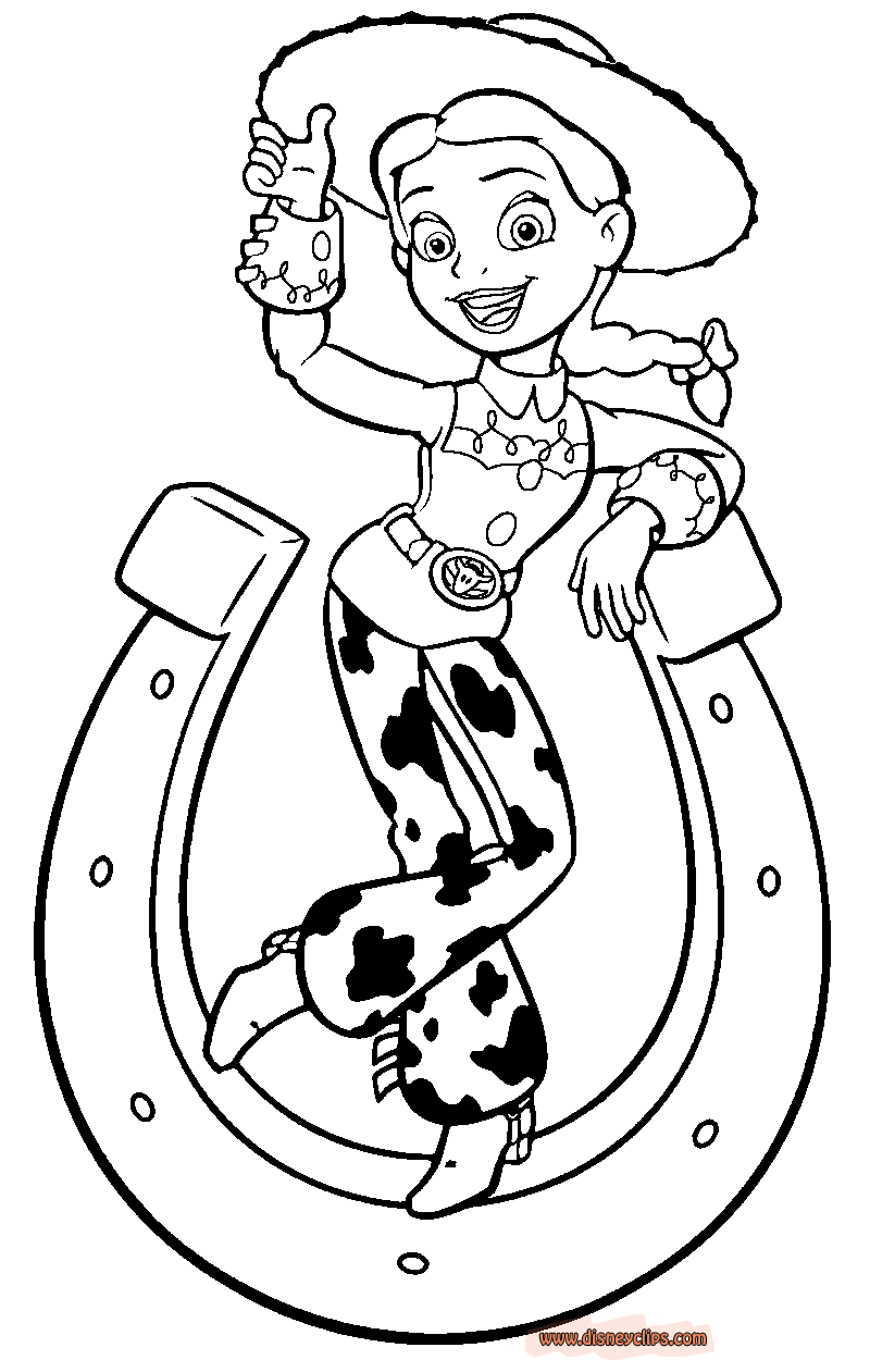 jessie coloring page toy story jessie coloring pages free coloring home coloring jessie page 