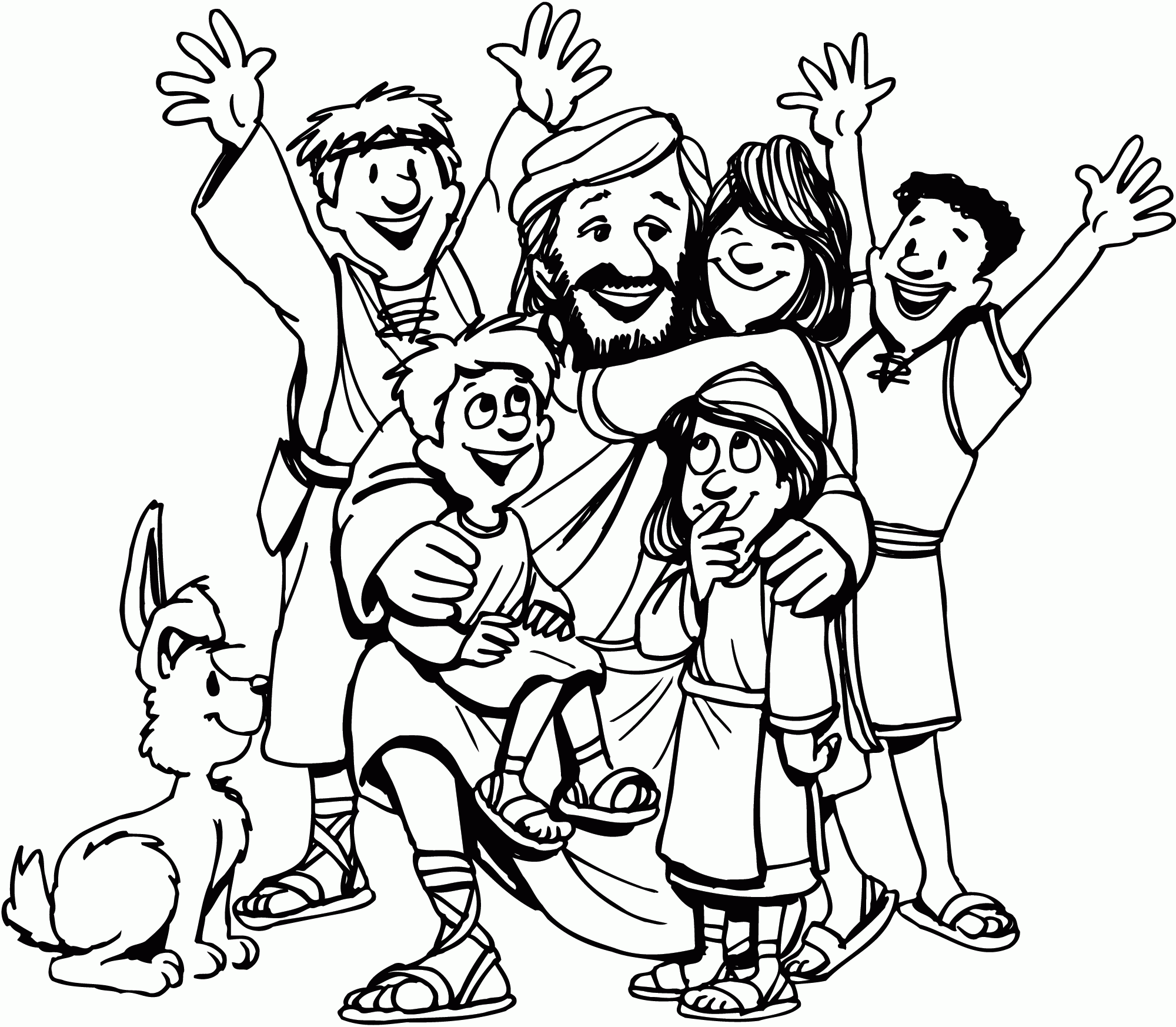jesus coloring pages john the baptist jesus pages coloring 