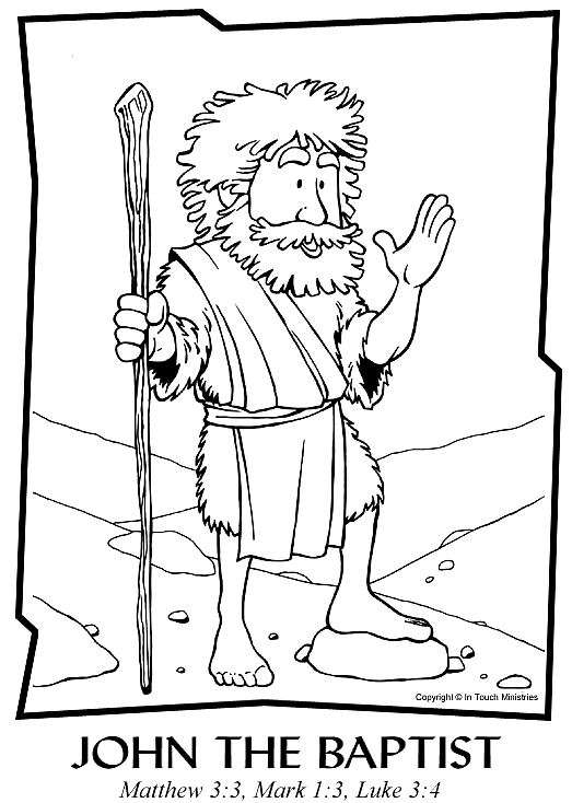 john the baptist coloring pages printable 18 best john the baptist images on pinterest john the baptist the printable coloring pages john 