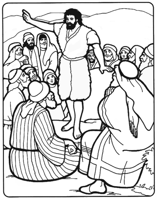 john the baptist coloring pages printable cartoon john the baptist coloring page sketch coloring page printable baptist coloring john pages the 