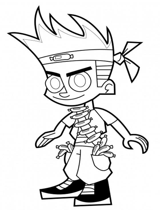 johnny test coloring pages kids page johnny test coloring pages free printable coloring pages test johnny 