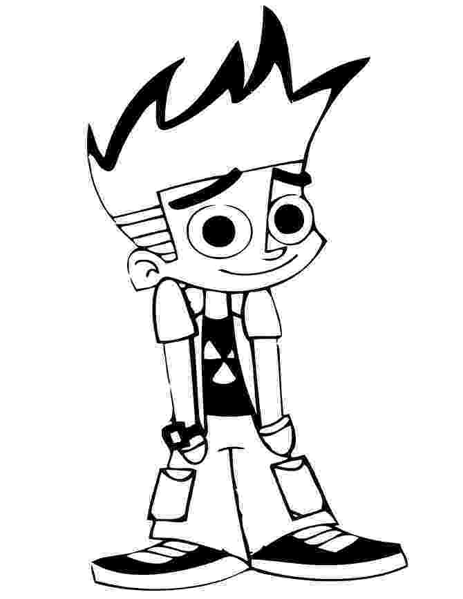 johnny test coloring pages kids page johnny test coloring pages free printable johnny pages test coloring 