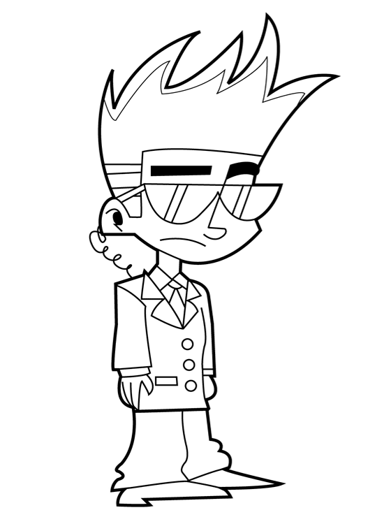 johnny test coloring pages kids page johnny test coloring pages free printable johnny test pages coloring 
