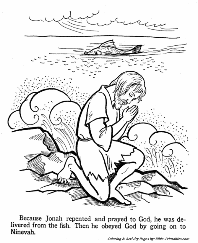 jonah and the whale coloring page free yom kippur lapbook coloring the and whale page jonah 