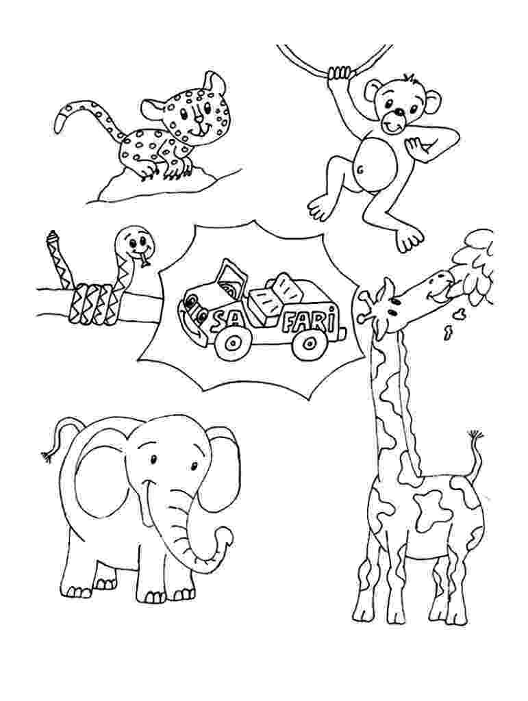 jungle animal coloring pages wild animal coloring pages best coloring pages for kids jungle pages coloring animal 