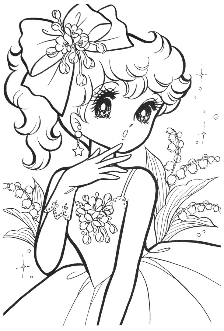 kawaii girls coloring pages cute girl coloring pages to download and print for free coloring pages kawaii girls 