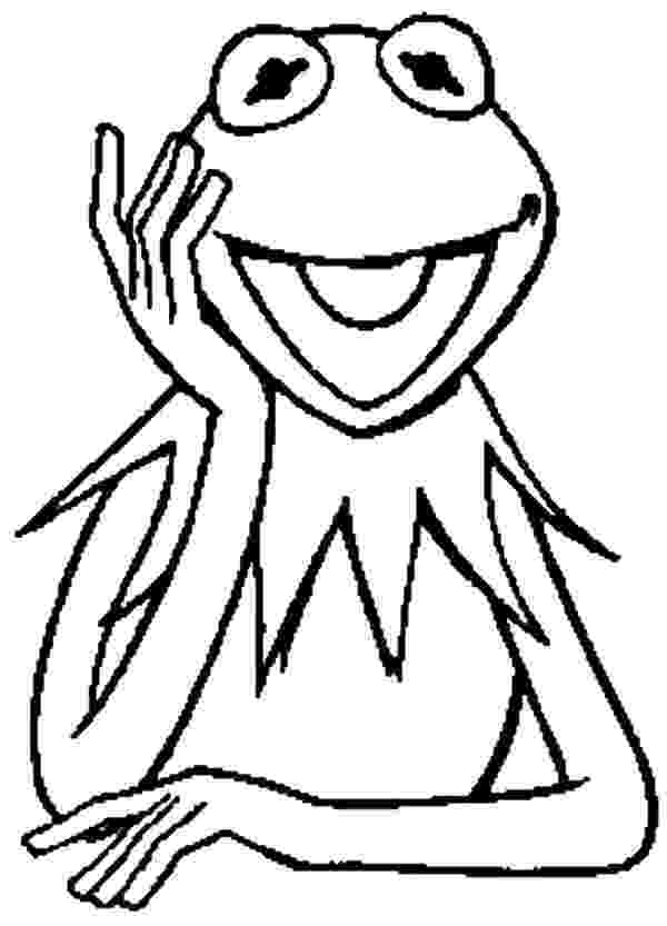 kermit the frog coloring pages cool the muppets kermit the frog waiting coloring pages coloring frog the pages kermit 