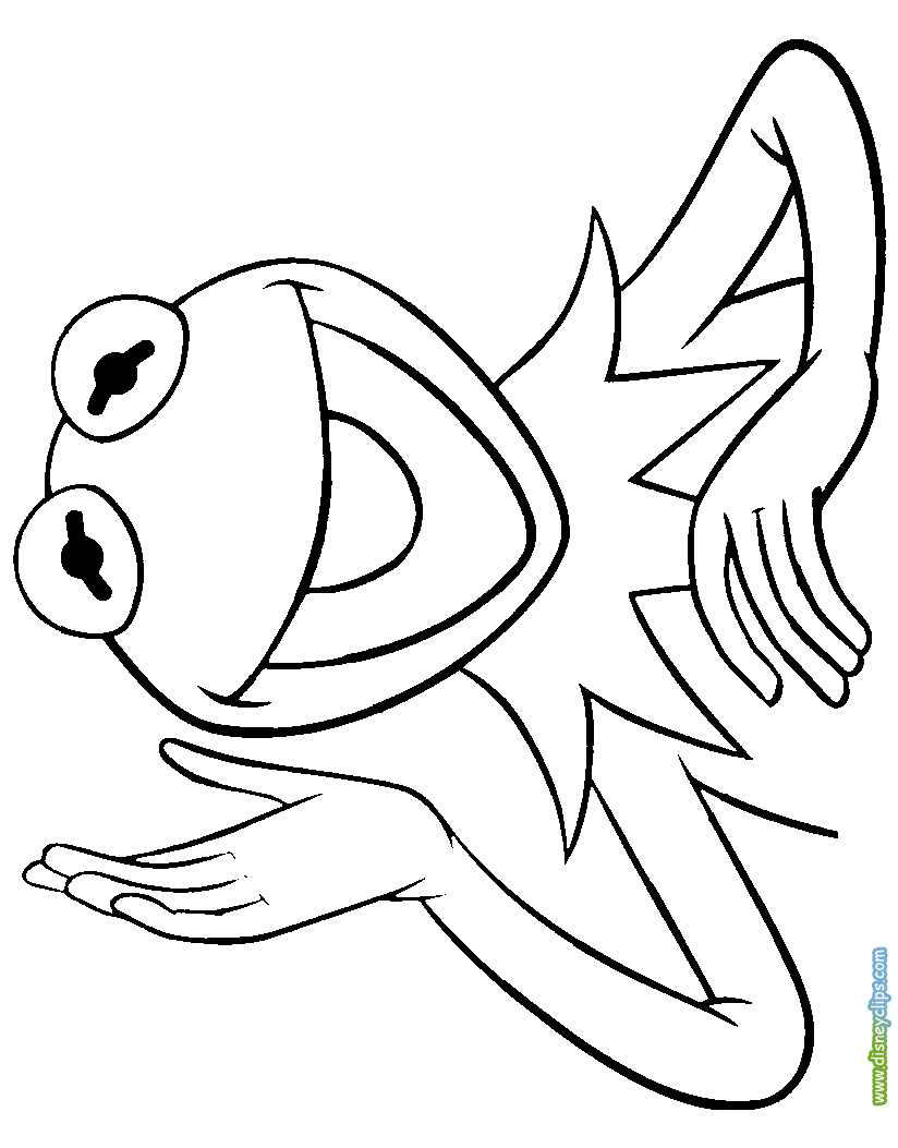 kermit the frog coloring pages kermit the frog coloring page coloring home coloring kermit frog the pages 