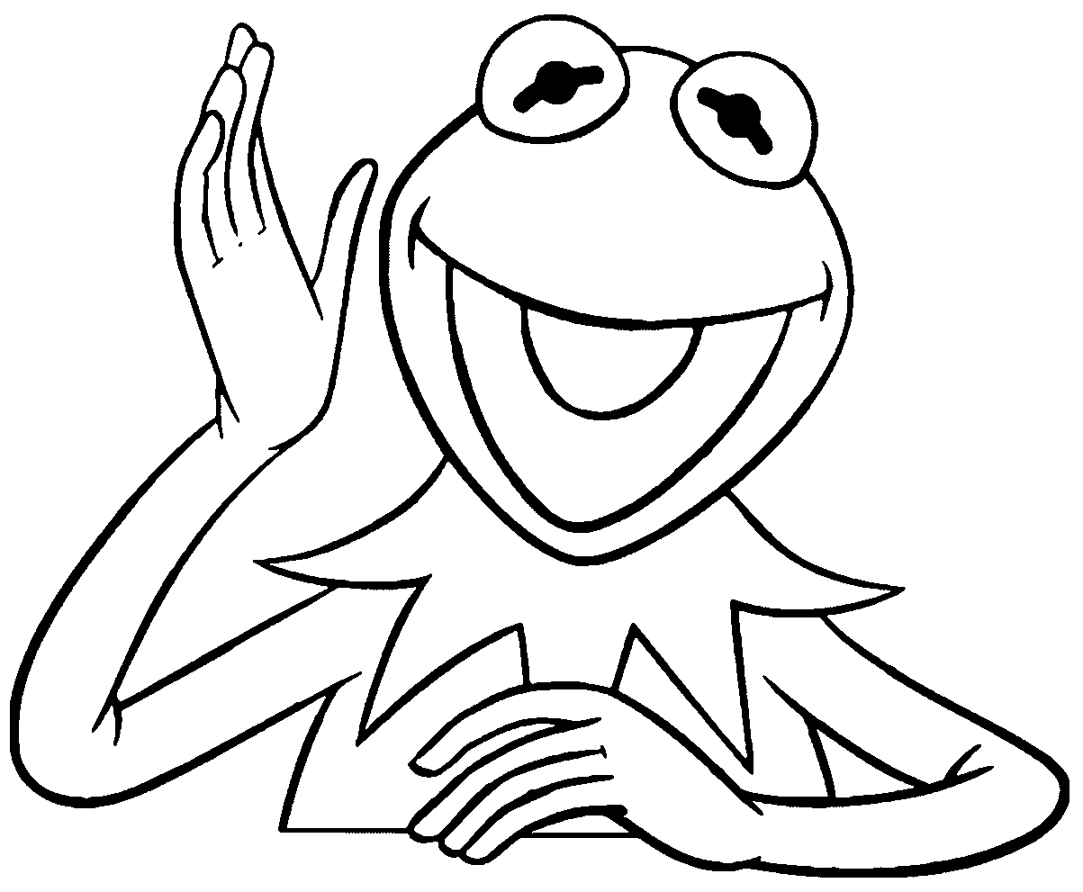 kermit the frog coloring pages the muppets coloring pages disneyclipscom the frog pages kermit coloring 