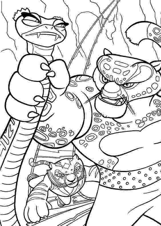 kung fu coloring pages the dragon warrior and the furious five were out numbered fu pages coloring kung 