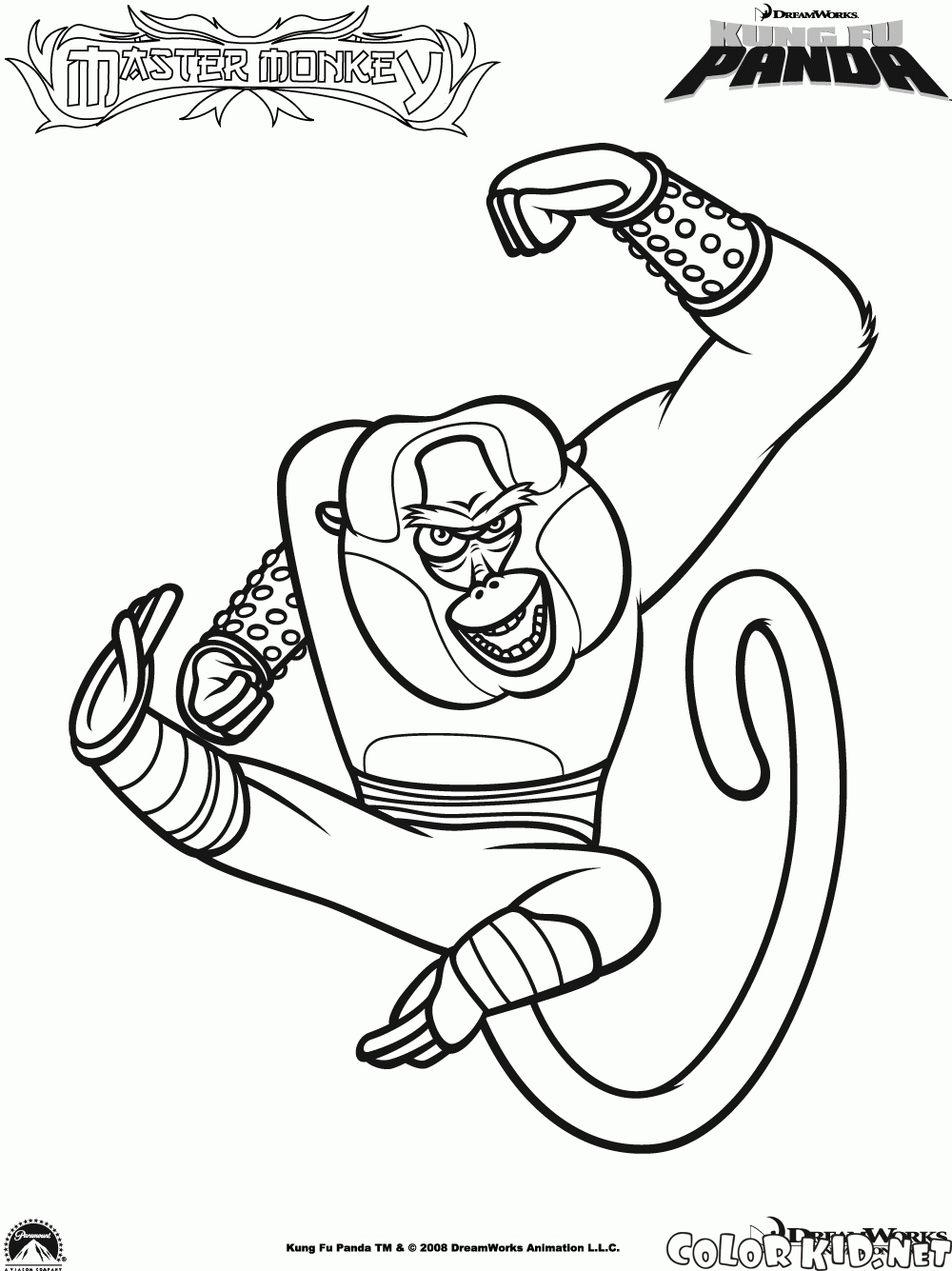 kung fu panda colouring pages coloring page kung fu panda colouring panda kung fu pages 