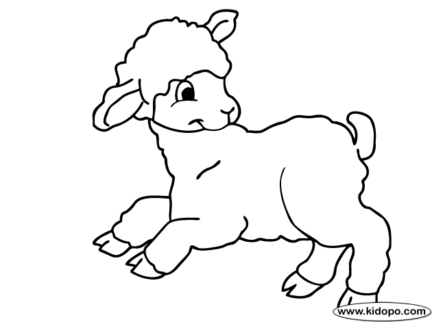 lamb coloring page creative cuties lamb coloring page coloring page lamb 