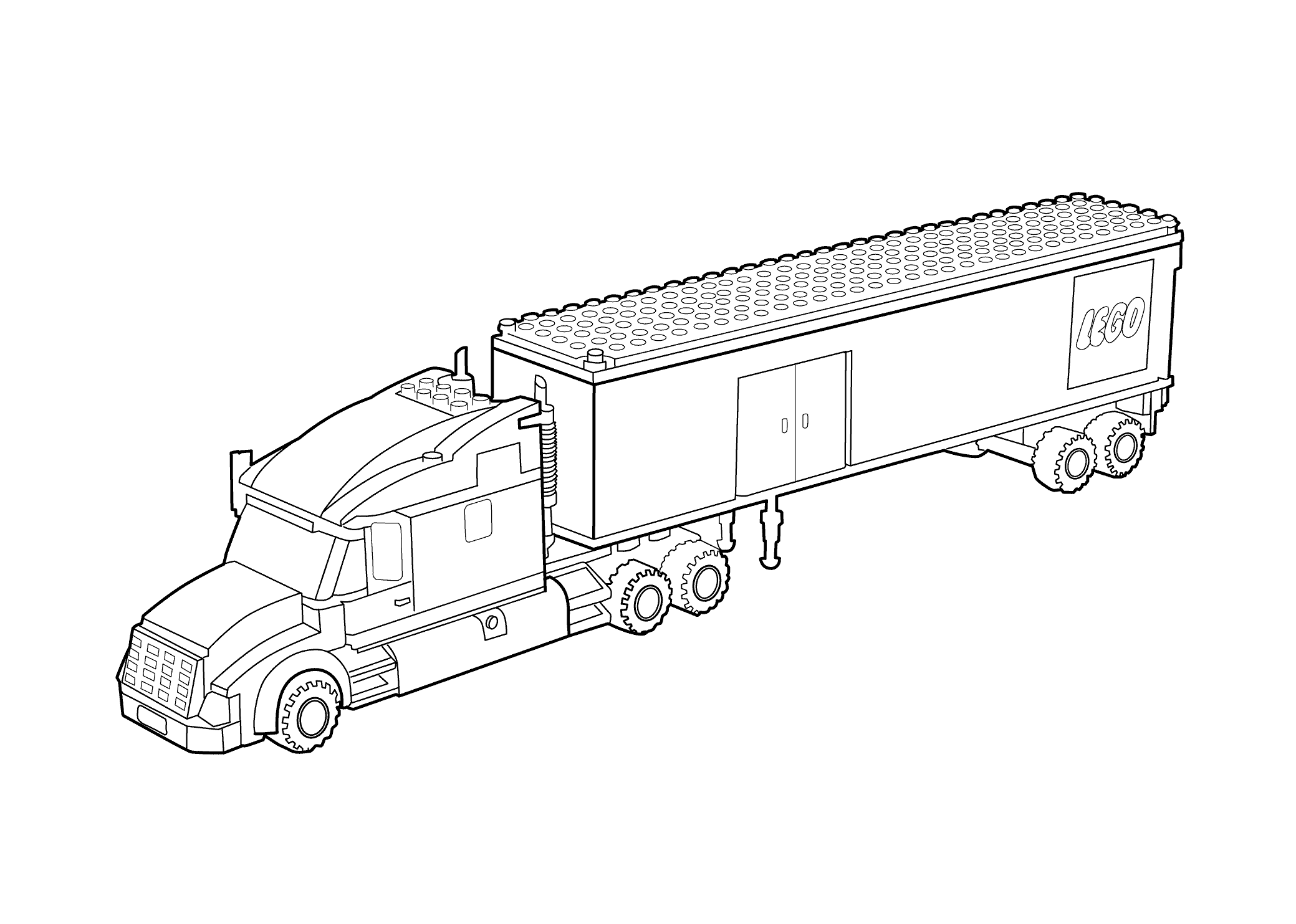lego truck coloring pages lego coloring sheet 60073 service truck lego coloring pages coloring truck lego 