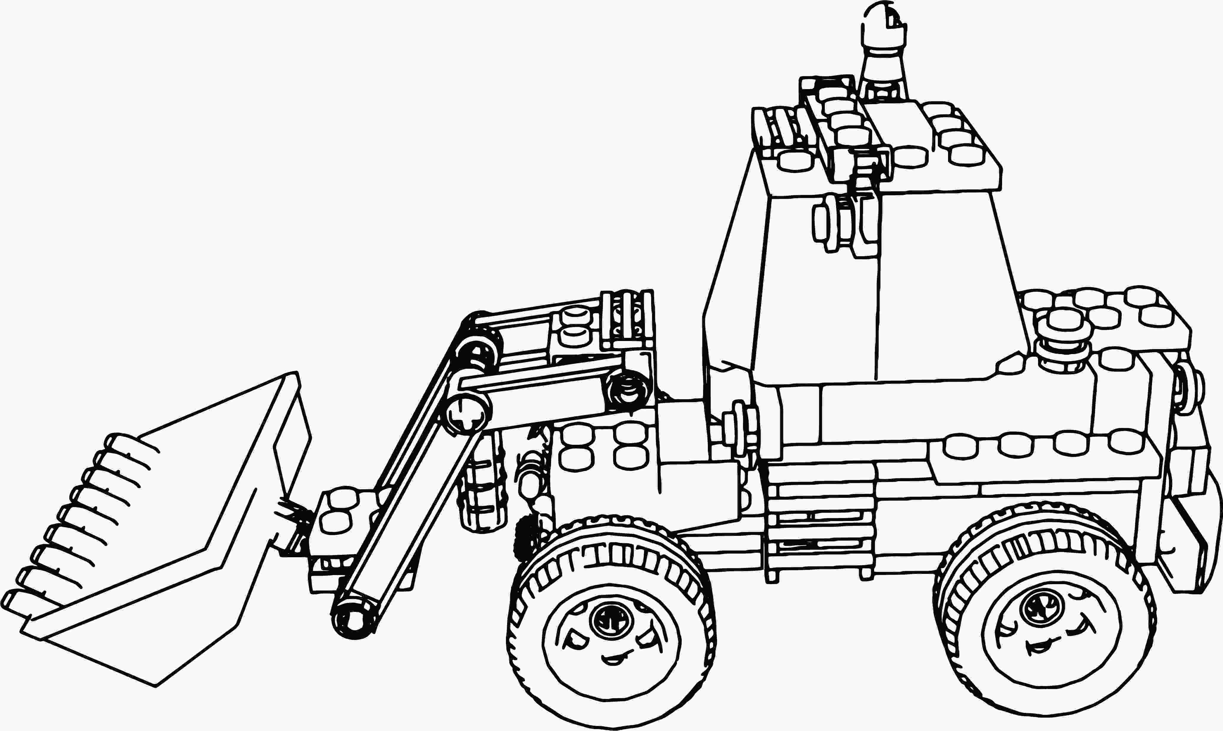 lego truck coloring pages lego firetruck with fireman coloring page for kids coloring truck lego pages 