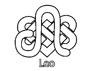 leo coloring pages celtic leo coloring page pages coloring leo 
