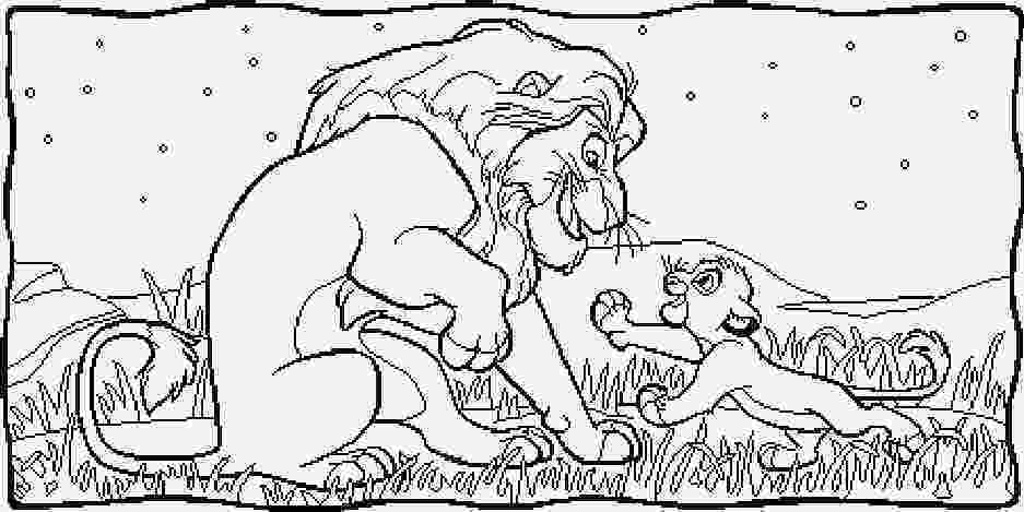 lion coloring book the lion king coloring pages disneyclipscom book coloring lion 