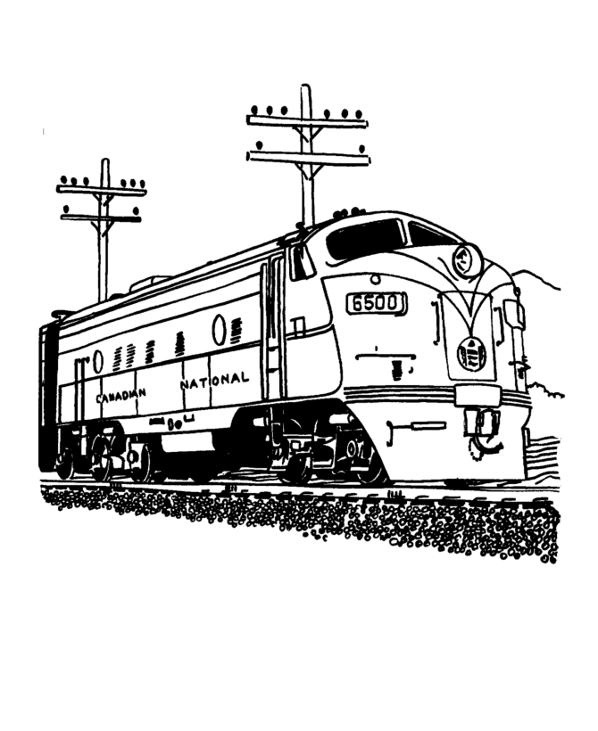 locomotive coloring pages train and railroad coloring pages streamlined diesel pages locomotive coloring 