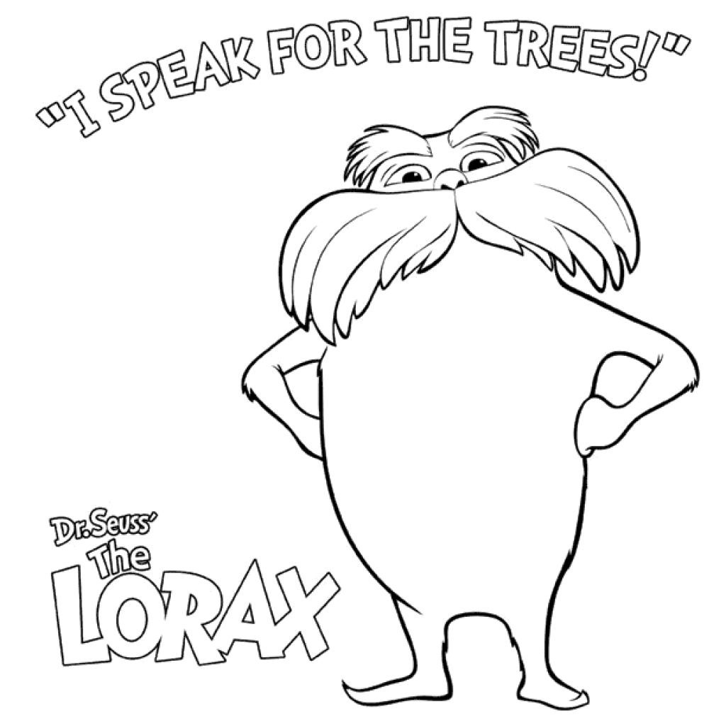 lorax coloring page the lorax coloring pages lorax coloring page 