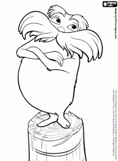 lorax coloring pages free printable lorax coloring pages for kids autism lorax coloring pages 