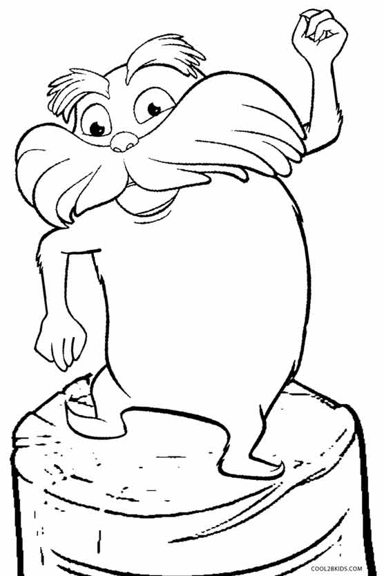 lorax coloring pages printable lorax coloring pages for kids cool2bkids coloring pages lorax 